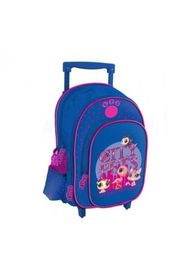 Ученическа раница с колелца Littlest Pet Shop